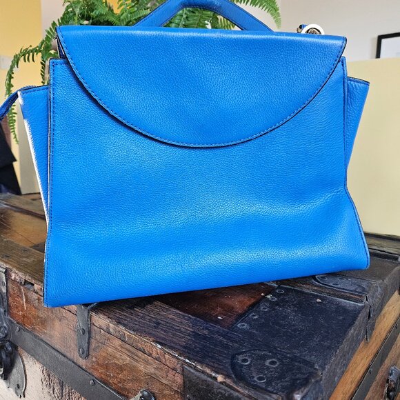 Kate Spade Royal Blue Saturday Leather Purse - Picture 2 of 14